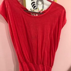 Pink too with bow detail in back